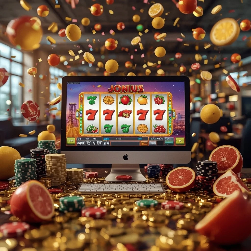 Máquinas tragamonedas en el monitor STARBETS CASINO