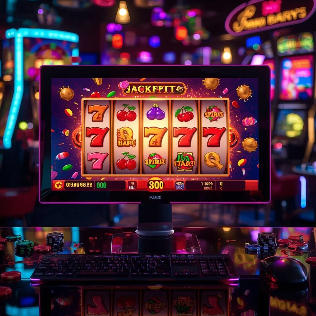 tragamonedas en la pantalla STARBETS CASINO